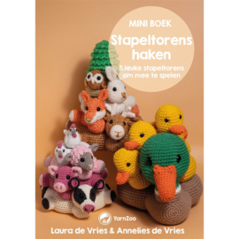 Mini boek Stapeltorens haken