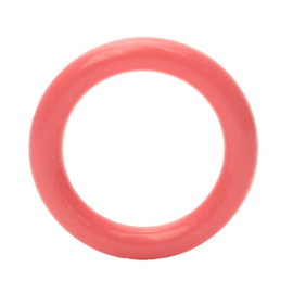 Plastic ringetjes 40 mm Roze