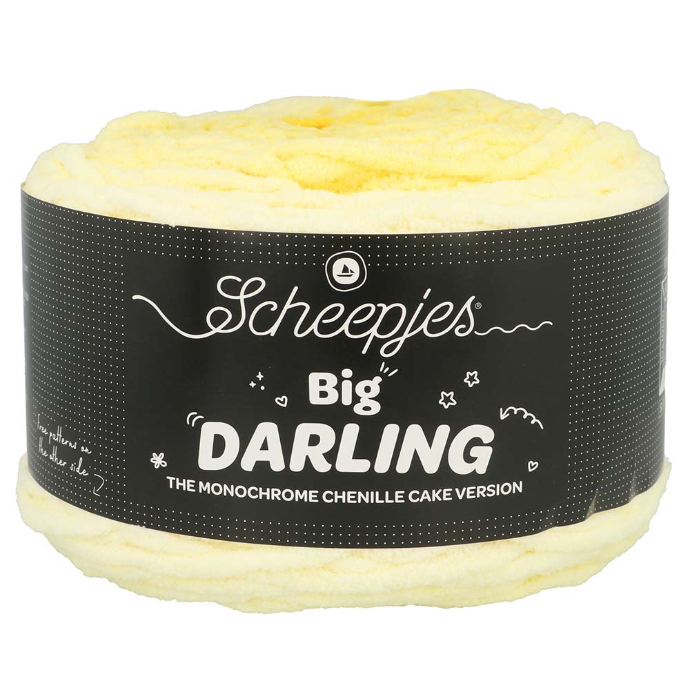 Scheepjes Big Darling Monochrome Cake - Lemon 421