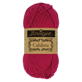 Scheepjes Cahlista 50 gram  Scarlet 192