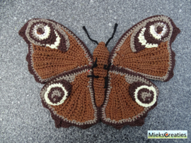 Garenpakket | Miekscreaties Dagpauwoog Vlinder