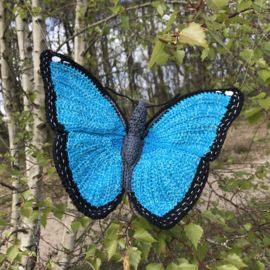 Garenpakket | Miekscreaties Morpho  Vlinder