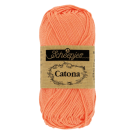 Scheepjes Catona 25 - Rich Coral 410