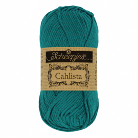 Scheepjes Cahlista 50 gram  Dark Teal 401