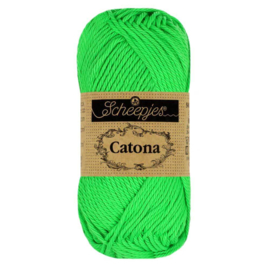 Scheepjes Catona 50 gram  - Neon Green 602