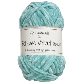 Go Handmade Bohème Velvet Double - Mint