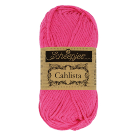 Scheepjes Cahlista 50 gram  Shocking Pink 114