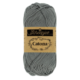 Scheepjes Catona 25 gram - Metal Grey 242