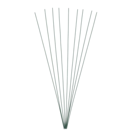 Bloemsteel groen gecoat staal (10stuks) PRE ORDER