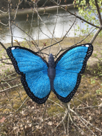 Garenpakket | Miekscreaties Morpho  Vlinder