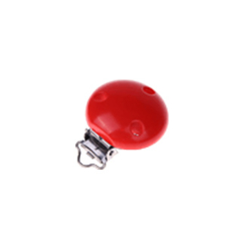 Houten speenclip 35mm - rood