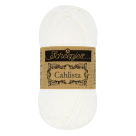 Scheepjes Cahlista 50 gram  Snow White 106