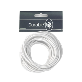 Durable waxkoord 2 mm wit