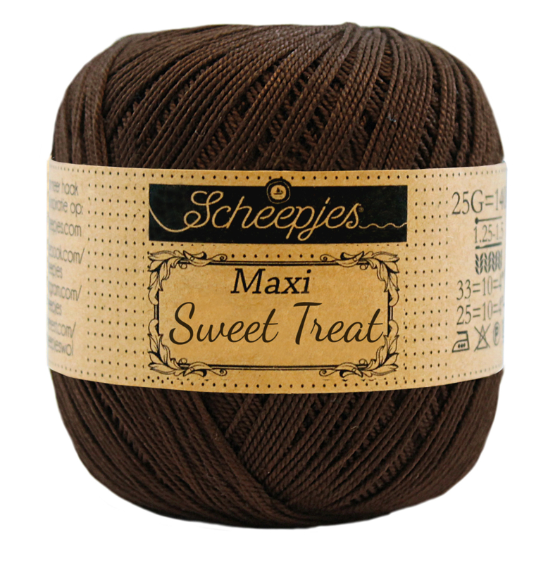 Scheepjes Maxi Sweet Treat  25 gram -  Black Coffee 162