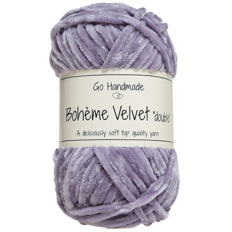 Go Handmade Bohème Velvet Double - Lavender