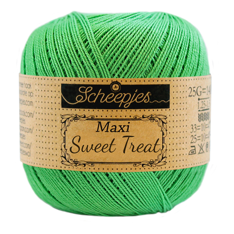 Scheepjes Maxi Sweet Treat  25 gram  - Apple Green 389