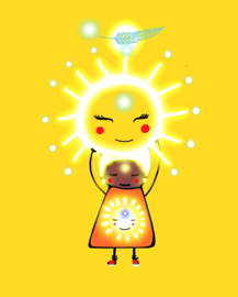 Lichtfladderaar Ansichtkaart 3.