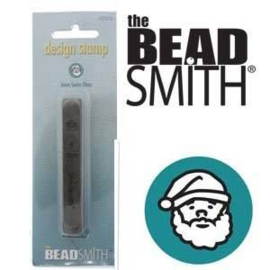 The Beadsmith designstempel - santaclaus 6mm