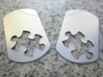 Dogtag Met Puzzelstuk 29x51mm