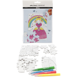 Mini Creative Kit Prinses Puzzel