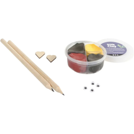 Creatieve Miniset Potloodtoppers