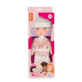 kledingset: roze jas (35 cm)