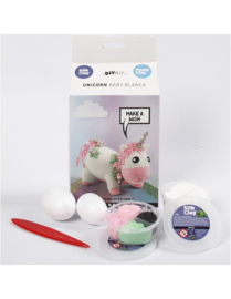 Silk Clay DIY Kit Unicorn Blanca