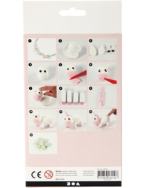 Silk Clay DIY Kit Unicorn Blanca