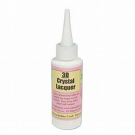 3D Crystal Lacquer Clear Glaze 60 Ml