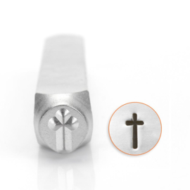 ImpressArt slagletter - cross 6mm