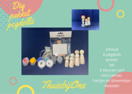 pegdolls schilderen