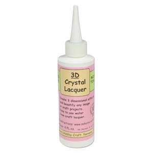 3D Crystal Lacquer Clear Glaze 120 Ml