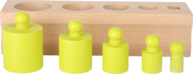 Houten Cilinder Blokken | 24 dlg.