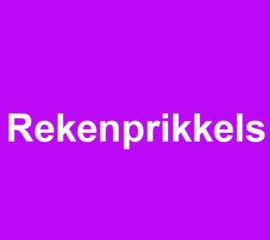 Rekenprikkels Speelmateriaal