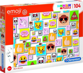 Puzzel Emoji Junior Karton | Clementoni  | 104 Stukjes