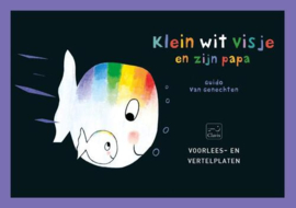 Klein wit visje Pakket met stickers en vertelplaten | Clavis | gratis kleikaarten