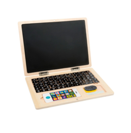 Houten Magnetische Laptop met Telefoon | Small Foot |  83 dlg.