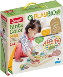 Bio Play FantaColor Baby insteekmozaïek | Quercetti | 28 dlg.