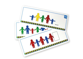 Figuren samen tot elkaar incl. 16 dubbelzijdige opdrachtkaarten |  Learning Resources | 112 dlg.