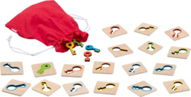 Houten Sleutel Spel | 18 dlg.