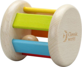 Houten Rammelaar Rond | Classic World