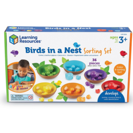 Vogels in een nestje Sorteer Set | Learning Resources | 36 dlg.