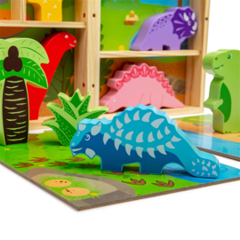 Houten Dinosaurus Speel Box |