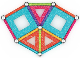 GLITTER Magnetic Tiles Recycled  |  35 dlg.