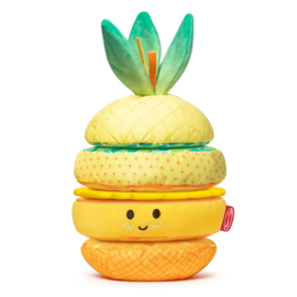 Stoffen Stapel Toren Ananas | Melissa & Doug |  5 dlg.