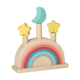 Houten Regenboog Pop-up Spel