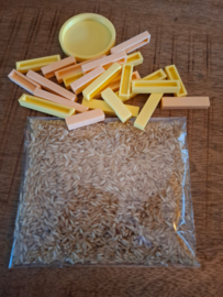 VulTray Zon met Zonnestralen incl. rijst | 26 dlg.