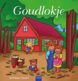 Houten Goudlokje en de 3 beren incl. boek | Yellow door | 4 dlg.