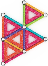 GLITTER Magnetic Tiles Recycled  |  35 dlg.