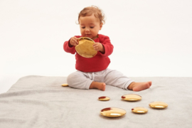 Sensorisch Reflecterende Gouden Buttons | TickiT | 7 dlg.